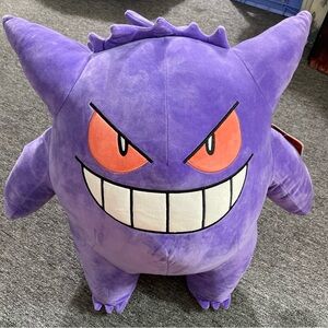 Pokemon 24” Gengar Plush NWT Jumbo Stuffed Animal